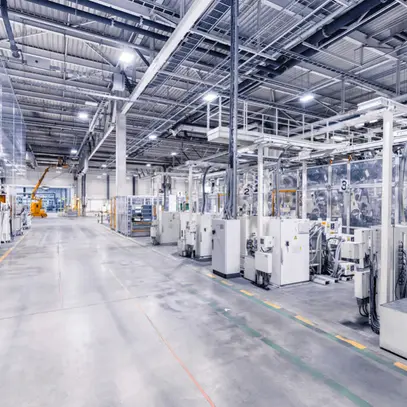 Projecteur salle LED Sylvania KubiXx AISLE PIR 83W 14400lm 840 IP65 DALI 440×280 