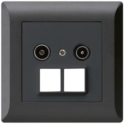 Presa antenna INC R/TV HMS kallysto.line 19dB nero 