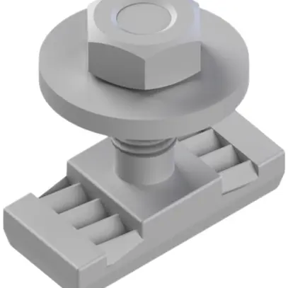 Vis d'ancrage Lanz M10×25mm zingué fixation au plafond 