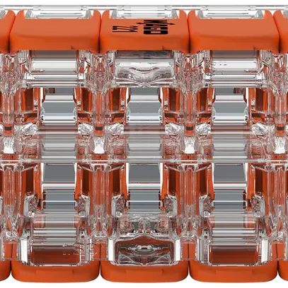 Borne de connexion WAGO 10L 0.14…4mm² avec levier ora transparent 