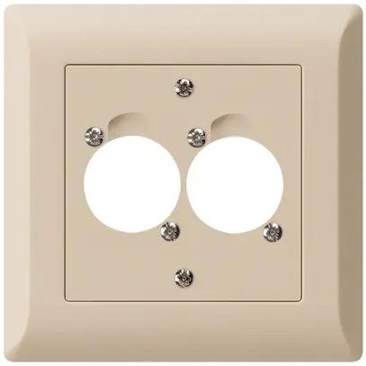 UP-Montageset für 2 XLR kallysto.line beige 