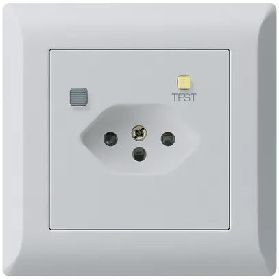 Presa INC KLI T13 FI 30mA grigio chiaro 