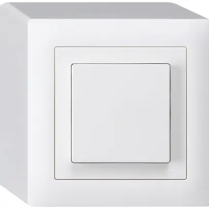 Interruttore puls.AP EDIZIOdue 3/1L bianco 