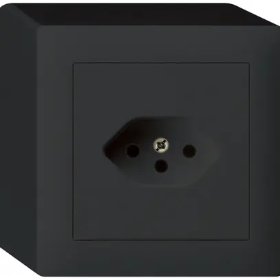 Prise AP kallysto T13 noir avec sécurité enfants 