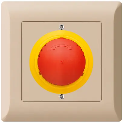 Contatto rotativo INC kallysto.line ARRESTO DI EMERGENZA beige 