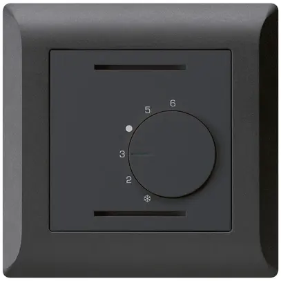 Thermostate d'ambiance ENC kallysto.line noir sans interrupteur 