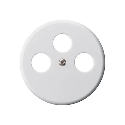 Kit frontale INC basico TV-R-SAT bianco 