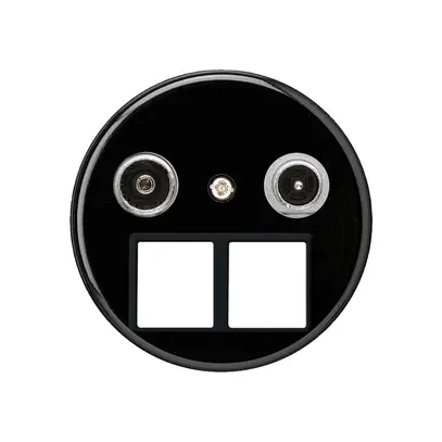 Prise multimédia basico TV-R montage A 14dB 2GHz noir 