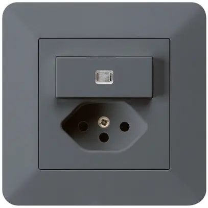 Combinaison lumineuse ENC A-R/1P+T13 anthracite kallysto.trend 