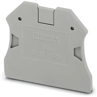 Coperchio Phoenix Contact L=47.7mm, l=2.2mm h=48.4mm, grigio 