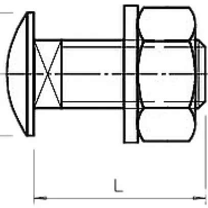 Vis de fixation Bettermann M8×16mm 