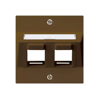 Kit de montage ENC kallysto 2×Keystone brun 