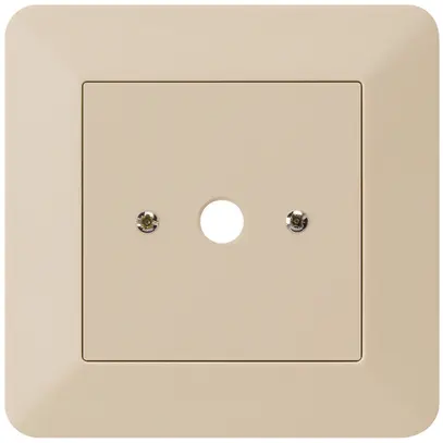 UP-Durchgangsdose kallysto.trend beige Ø9mm ohne Klemmeneinsatz 