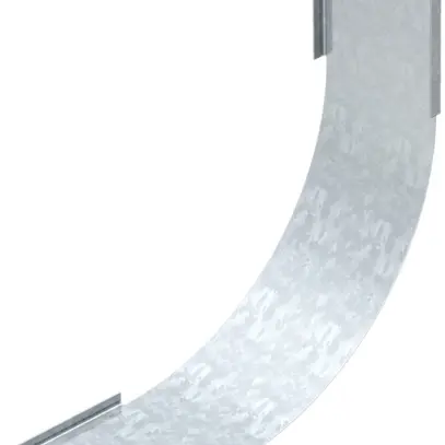 Couvercle Bettermann pour coude vertical extér.90° 100mm zingué en continu 