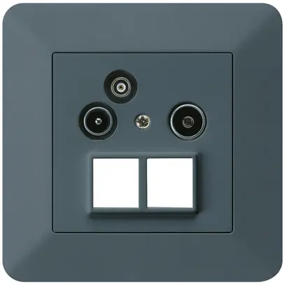 Presa antenna INC R/TV/dati kallysto.trend HMS 2GHz 19db antracite 