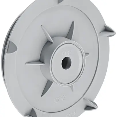 Couvercle p.boîtier d'encastrem.HSB Lumina p.LED et détecteur Ø32mm s.halogène 