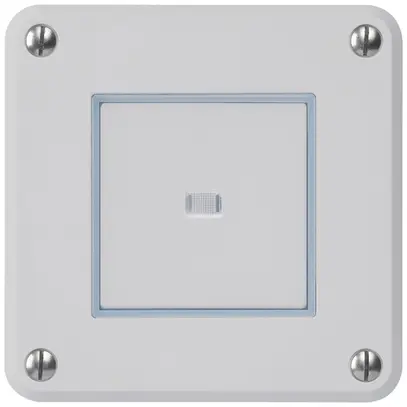 Contact à poussoir ENC robusto IP55 2P gris lumineux 