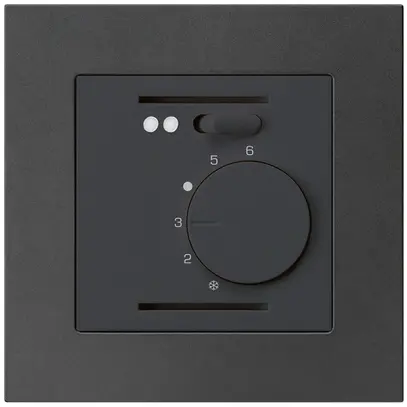 Thermostate d'ambiance ENC kallysto.pro noir pour plancher chauffant 