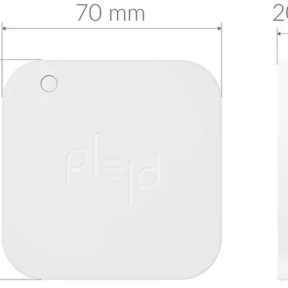 Gateway Plejd GWY-01, LAN (RJ45), Bluetooth 2.4GHz, 70×70×20mm, bianco 