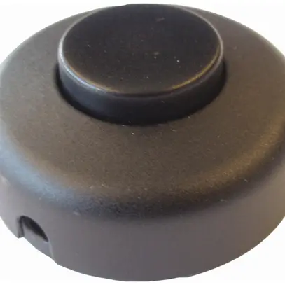 Interrupteur à pédale 2A 250V noir/noir 