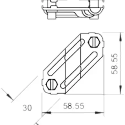 Raccord en croix Bettermann 