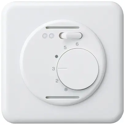 Thermostat d'ambiance ENC BASICO blanc pour plancher chauffant 
