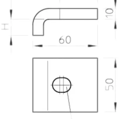 Squadra di fissaggio Bettermann KWS h=20mm zincata a caldo a immersione 