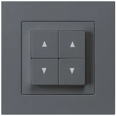 UP-Storentaster kallysto.pro anthrazit mit 4 Funktionstasten 