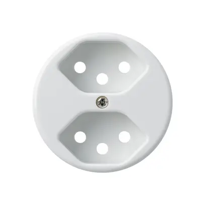 Disque frontal basico 2×type 13 basico blanc avec sécurité enfants 