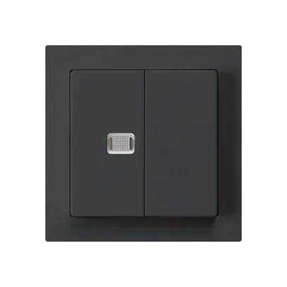 Kit frontale kallysto nero con 1 lente 60×60mm 