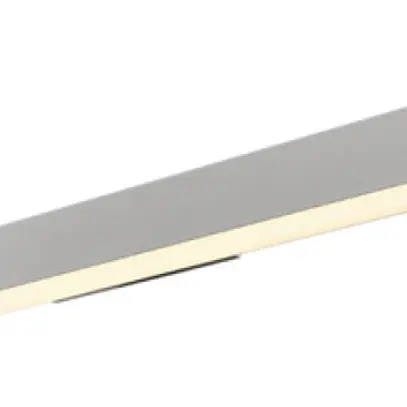 Lampada a muro LED SLV Q-LINE, 42W 230V 3000K 3800lm IP20 grigio argento 