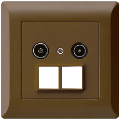 Presa antenna INC R/TV HMS kallysto.line 23dB marrone 