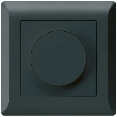 Variatore rotativo stazione secondaria INC Hager kallysto.line nero 