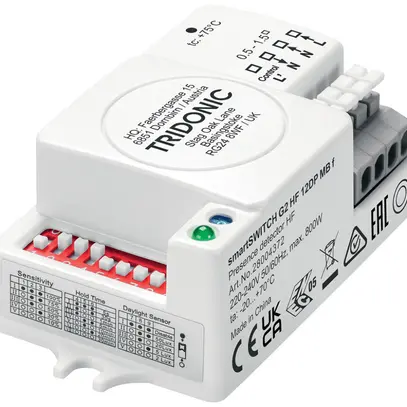 Rilevatore di movimento INS Tridonic smartSWITCH MB f IP20 HF bianco 