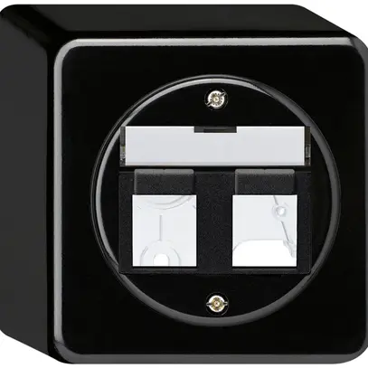 AP-Montageset basico Q zu MM-Modul schwarz 