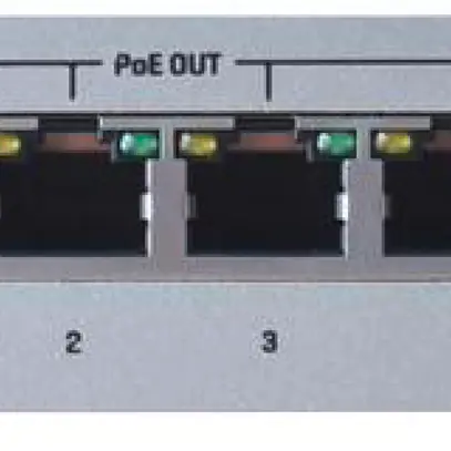 Teltonika TSW100 Industrie PoE Switch Din-Rail Montage 