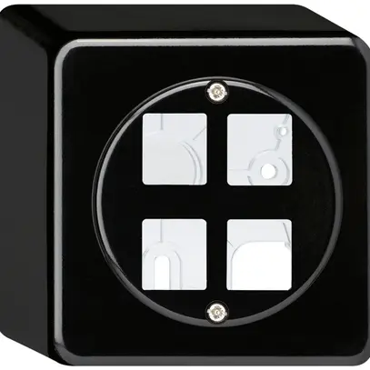 Kit de montage AP HMS basico pour 4 modules noir 