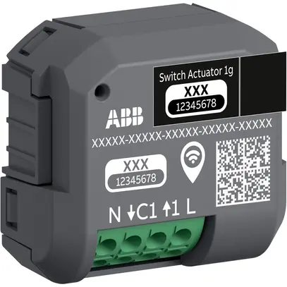 Actionneur-commutateur INC RF ABB-free@home 62811 U-WL-500 1-fois 13A/230VAC 