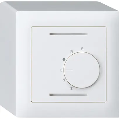 Termostato ambiente AP kallysto bianco senza interruttore 