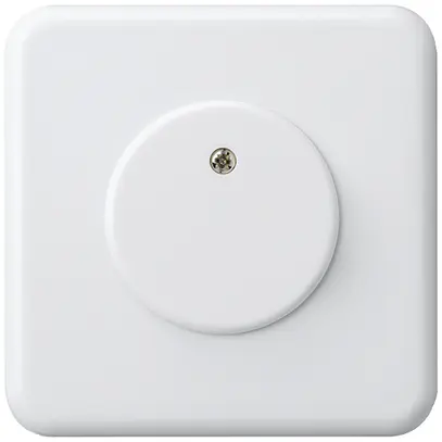 UP-Blindabdeckung basico Ø43mm weiss 