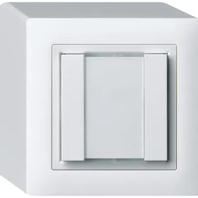 Pulsante universale AP 2×KAL senza LED bianco 