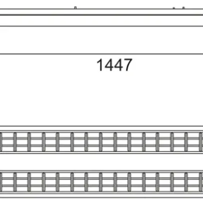 Plafonnier LED Sylvania RANA NEO 2L 74W 8800lm 3000K IP20 blanc 