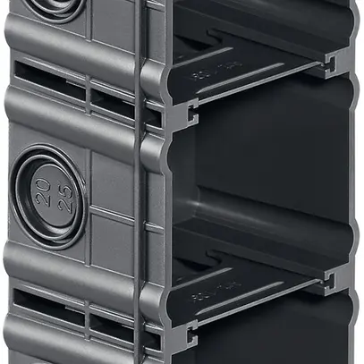 Boîte ENC HSB Basic pour béton 3×1, 188×70×52 mm 