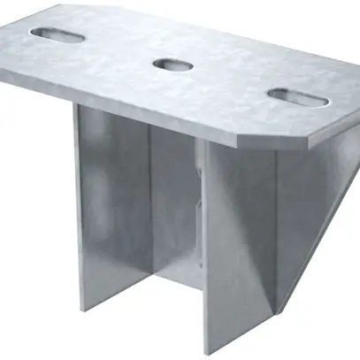 Placca di testa Bettermann zincato a caldo a immersione 