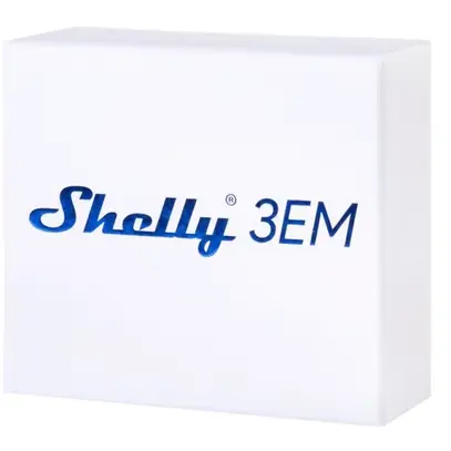 Compteur d'énergie triphasé Shelly 3EM Compteur d'énergie triphasé WiFi 