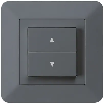 Interrupteur pour stores ENC kallysto.trend avec 2 touches an bornes enfichables 