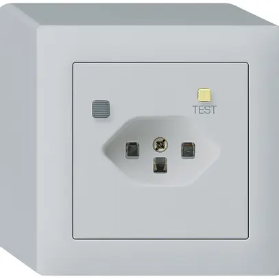 Presa AP kallysto T23 FI 30mA grigio chiaro 