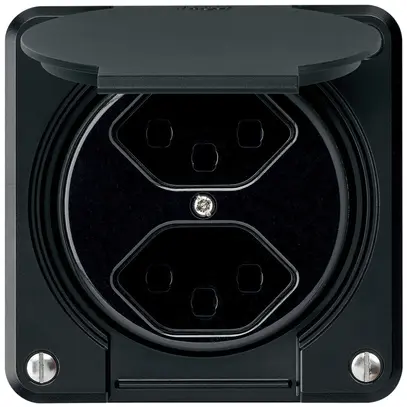 Presa INC robusto 2×tipo 23 nero 