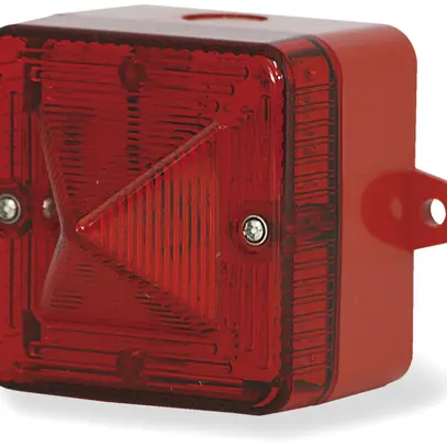 Lampe LED fixe/clignotante Comax rouge 48…260V AC 0.053A 180cd IP66 