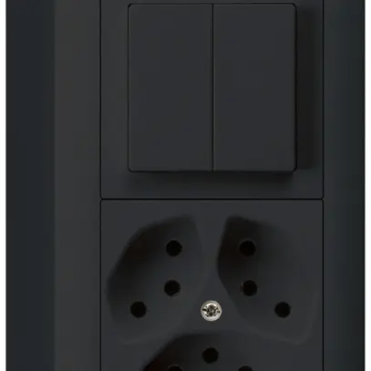 Combinazione AP I-I 1/1L+3×T13 nero kallysto 